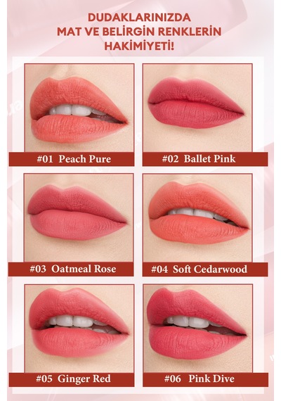 Peripera Ink Mood Matte Tint 08 Smoky Coral