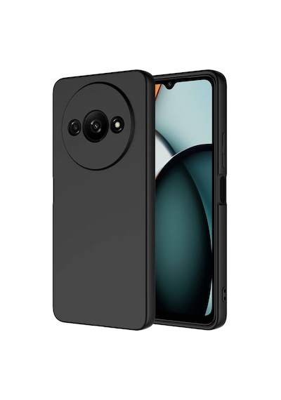 Xiaomi Redmi A3 4g 2024 Kılıf Yumuşak Silikon Kamera Korumalı Lansman Pazarplus Lila