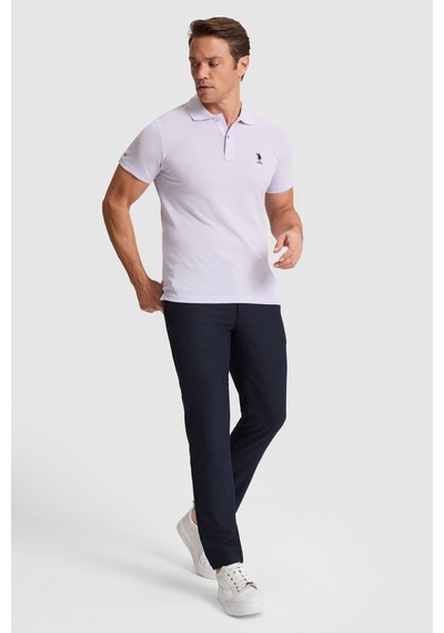 U.s. Polo Assn. Erkek Lila Tişört Basic 50322304-vr034