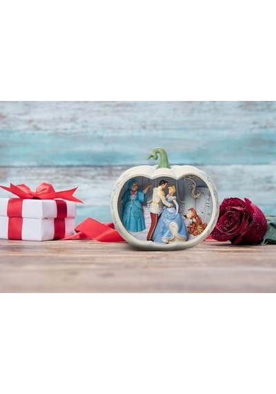 Jim Shore Disney Gelenekleri Külkedisi Taşıma Sahnesi Heykelcik 20 Cm Diğer