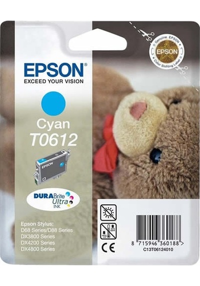 Epson T06124020 Mavi Kartuş