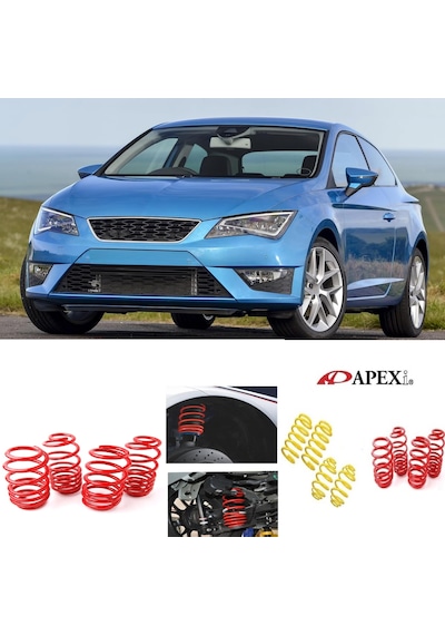 Seat Leon 2013-2020 5f Dizel Uyumlu Apexi 4.5 Cm Spor Yay