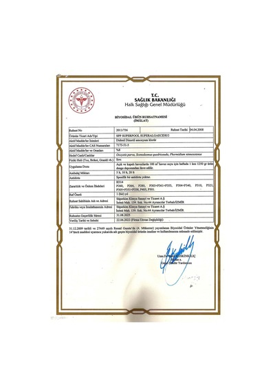 Superalgaecide 20 Kg Yosun Önleyici