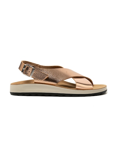 Sneaker Günlük Kadın 77 G61 Zc Fly Flot Sandal 6488-dark Gold Dark Gold Koyu Altın