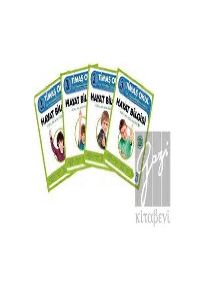 3. Sınıf Hayat Bilgisi Konu Anlatımlı Seti  -  4 Kitap Takım  -  Celal Akbaş  -  Timaş Yayınları