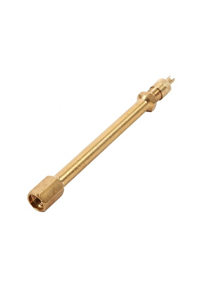 Yaozixa Bronz Oto Lastik Valfi Uzatma Çubuğu 140mm - Kolay Montajlı, Dayanıklı Ve Taşınabilir Lastik Şişirme Aracı