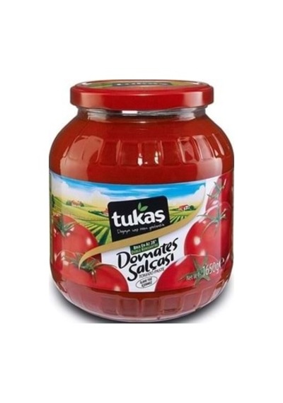 Tukaş Salça Domates 1650 Gr Cam 24'li Paket