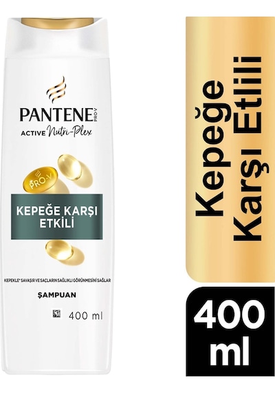 Pantene Kepeğe Karşı Etkili Şampuan 400 Ml Beyaz