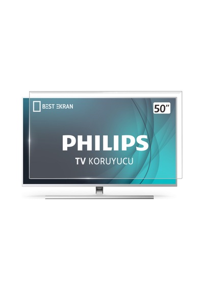 Best Ekran Philips Uyumlu 50" TV Ekran Koruyucu Panel