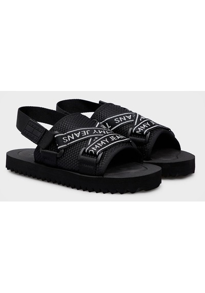 Tommy Jeans Kadın Sandalet En0en02462 Bds Siyah