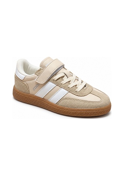 Cool Spit Sneaker Ortopedik Çocuk Spor Ayakkabı Bej