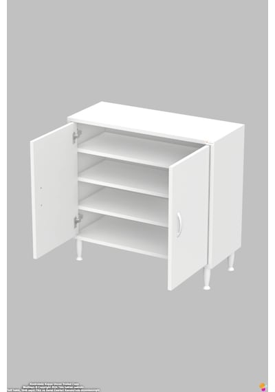 Bulut Ayakkabılık - Kapaklı 3 Raf 4 Bölmeli Dar Alanlar İçin Çok Amaçlı Dolap 85 Cm Beyaz Bulut Ayakkabılık - Kapaklı 3 Raf 4 Bölmeli Dar Alanlar İçin Çok Amaçlı Dolap 85 Cm Beyaz