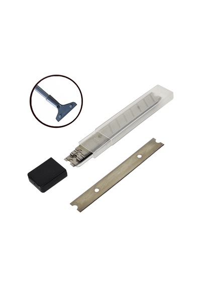 Cam Seramik Fayans Yer Kazıyıcı Kazıma Yedek Uç Bıçağı -10 Lu Paket