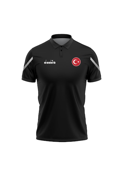 Diadora Alto 25 Milli Takım Kamp Tişört Siyah
