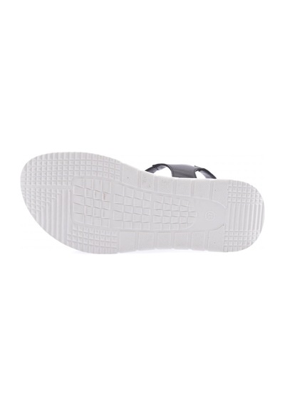Dgn 6102 Kadin Yan Çapraz Bantli Bilekten Bağli Sandalet 6102-2106-R1534 Siyah