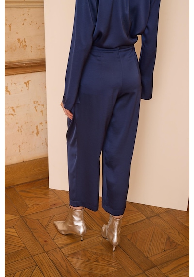 Senna Crıstalle Pants Lacivert Lacivert