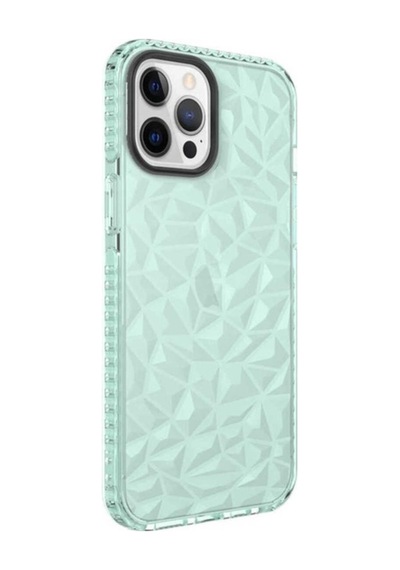 Apple Uyumlu iPhone 12 Pro Kılıf Zore Buzz Kapak Yeşil