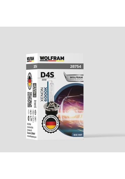 D4s Xenon Ampul Beyaz Işık Ultraviolet 12v 35w - Wolfram 28754