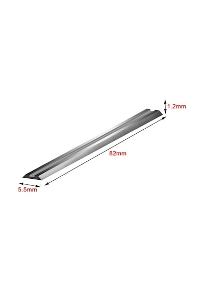 Asafyapı Planya Bıçağı 82 Mm Elmas Planer Jilet Tipi Planya