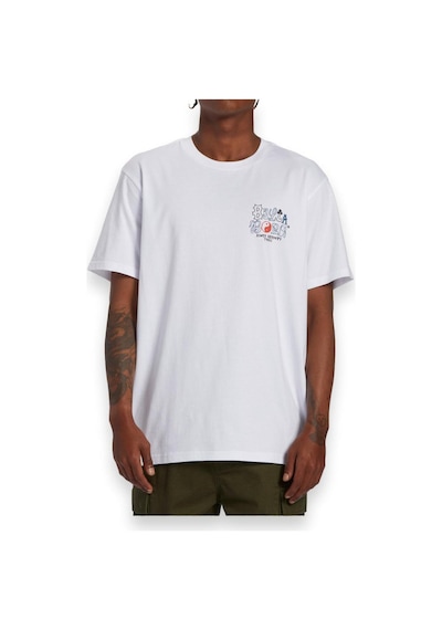 Billabong Abyzt02273 Worded Tees Beyaz Erkek T-shirt Beyaz