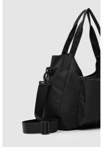 Shule Bags Baia Teknik Kumaş Günlük Spor Çanta Siyah