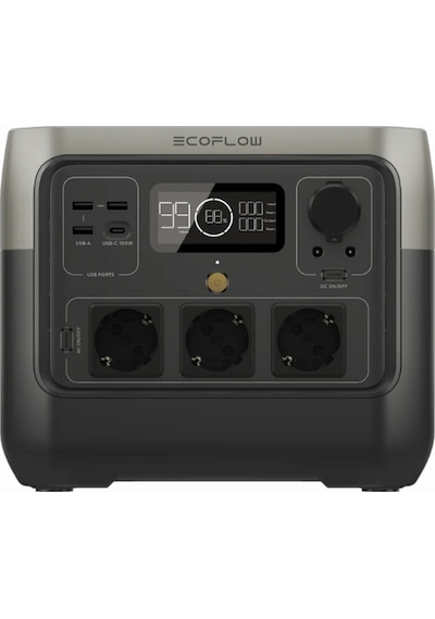 EcoFlow - RIVER 2 Pro Taşınabilir Güç Kaynağı - 768Wh Kapasite, 3x800W (X-Boost 1600W) Çıkış