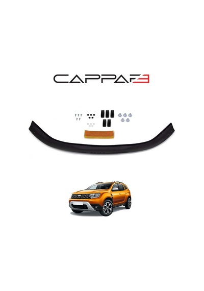 Dacia Duster 2018-2024 Yıl Aralığı Uyumlu Kaput Rüzgarlığı 3mm
