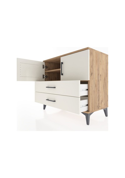 Hyperion Şifonyer 2 Raflı 2 Çekmeceli 2 Kapaklı 88x44x80 Çam-... Çam Hyperion Şifonyer 2 Raflı 2 Çekmeceli 2 Kapaklı 88x44x80 Çam-... Çam