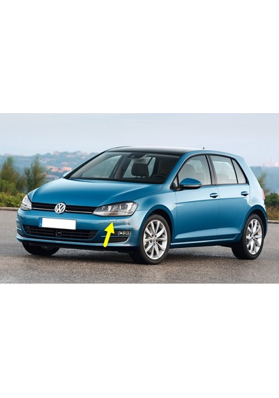 VW Golf 7 2013-2017 Sol Far Yıkama Motoru Kapağı 5G0955109