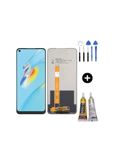 Te Oppo A55 2021 Hk Lcd Dokunmatik Ekran + Montaj Seti