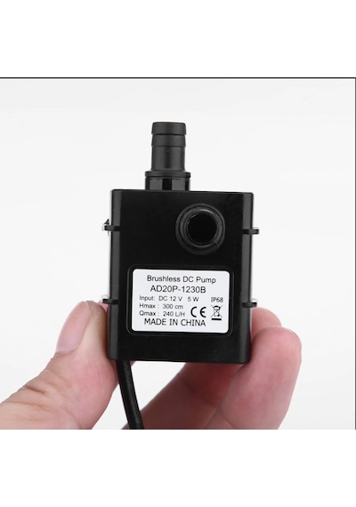 12 Volt Mini Su Aktarma Pompası Saat/240 Litre
