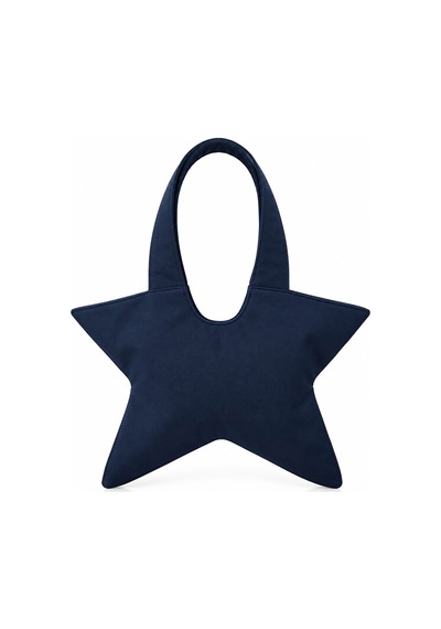 Tuttobene Star Bag Yıldız Çanta Çıtçıtlı İç Cepli Özel Tasarım Omuz Çantası Su Geçirmez Leke Tutmaz Tb052 Lacivert