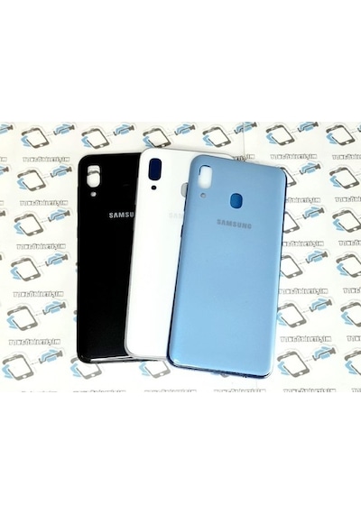 Samsung Uyumlu Galaxy A30 A 305 Full Kasa Arka Pil Kapağı (Yan Tuşlar) (275888922)
