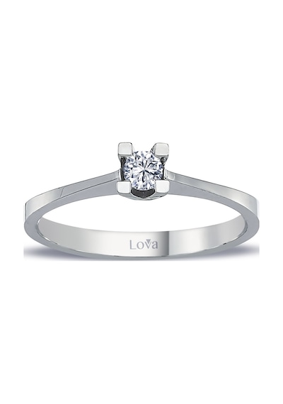 Lova G Renk 0,13 Karat Pırlanta Tektaş Yüzük - 1070169