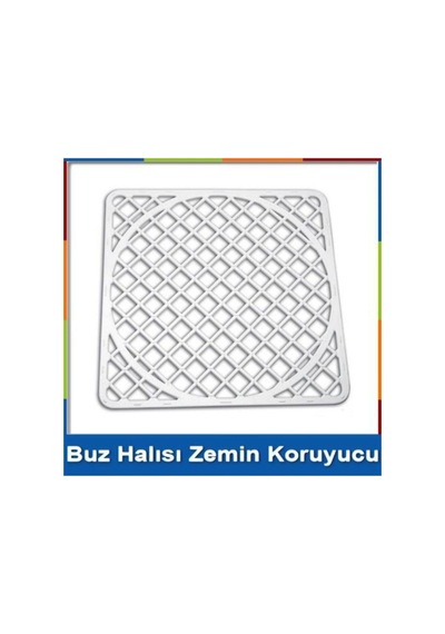 Çok Amaçlı Lavabo Buz Halısı Zemin Koruyucu Aparat Silikon Beyaz Diğer
