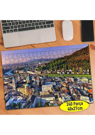 Ukrayna Şehir Manzarası 240 Parça Puzzle Yapboz-97317233