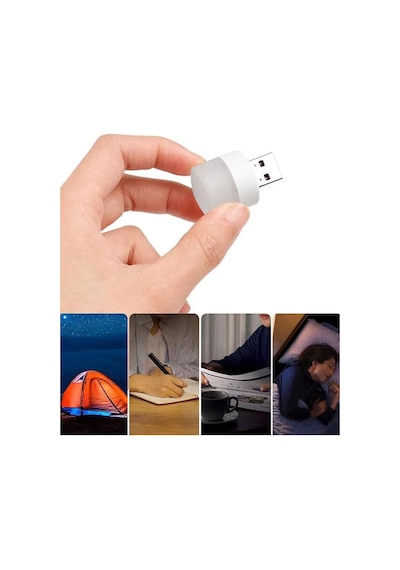 Neo Vista Mini Usb Led Gece Lambası - Powerbank Ve Laptop Uyumlu Ortam Işığı 5, Gün Işığı