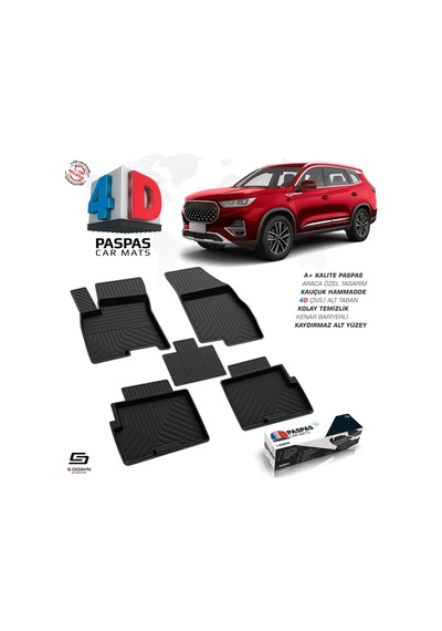 Chery Tiggo 8 Pro 4d Havuzlu Paspas 2022-2025 A+kalite