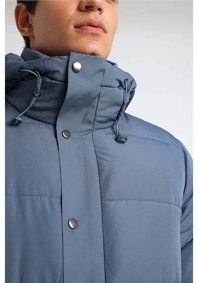 Reebok Kısa Kaban Erkek Mavi Halıfrıd Jacket 000000000102032018