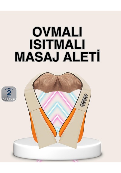 Yamanhobi Bel Omuz Boyun Masaj Aleti Ovmalı Isıtmalı Kas Yorgunluğu Giderici