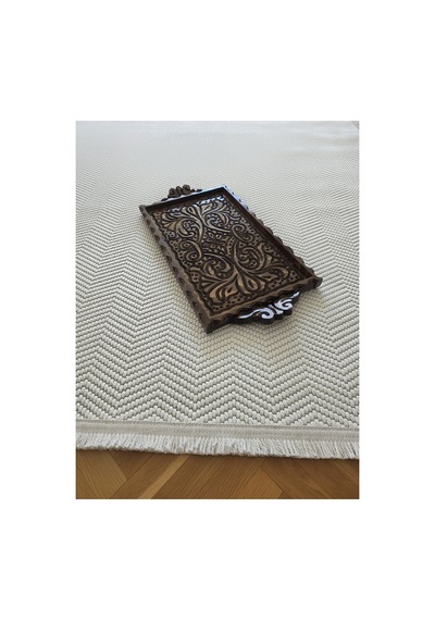 Badelya Home Lara 01 Krem Bej Sisal İskandinav Extra Yumuşak Özel Kesim Kolay Temizlenen Salon Koridor Halısı 01-krem/bej