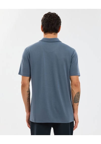 Skechers M Soft Touch Pique Polo Erkek Gri Polo Yaka Tshirt S2610086-3998