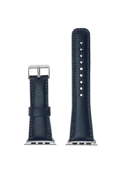 Apple Watch Uyumlu Deri Kordon 38-40-41mm Snb Lacivert Diğer