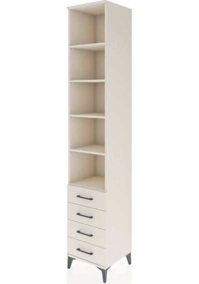 Hyperion Dolap 5 Raflı 4 Çekmeceli 44x44x243 Aytaşı-aytaşı Aytaşı
