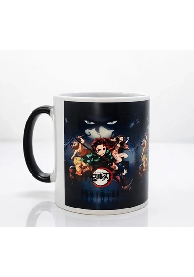 Porselen Renk Değiştiren Demon Slayer Kupa Bardak Aalk383