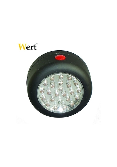 Wert 2616 Çalışma Lambası 24 Led'Li N11.2664 Çok Renkli