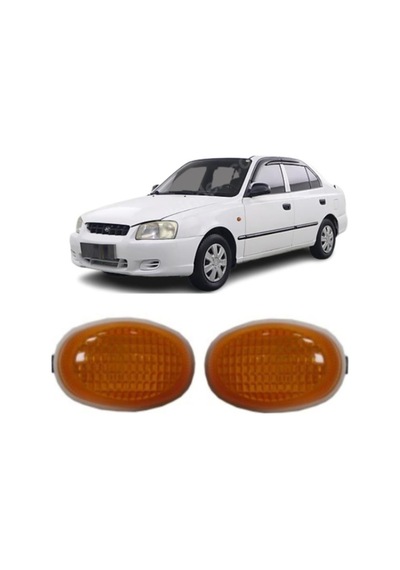 Hyundai Accent Sağ Sol Çamurluk Sinyal Lambası 2000--20002