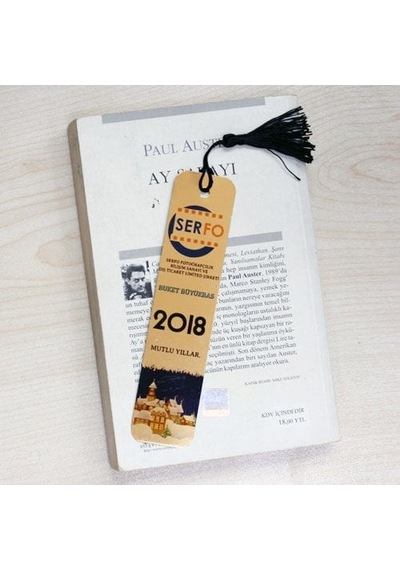 Photoink Sublimasyon Metal Kitap Ayracı - Altın