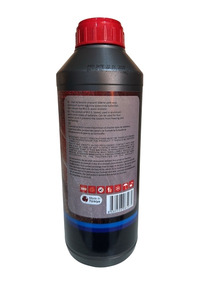 Antifiriz Kırmızı Organik -56 Derece 1.5 Litre