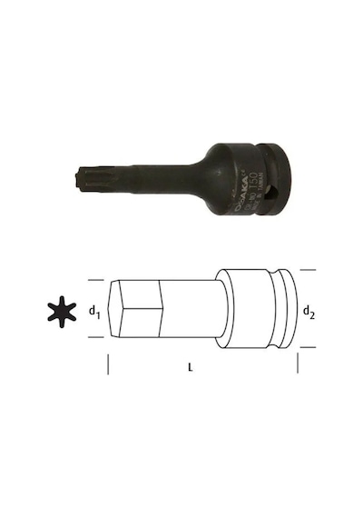 Osaka Ln12t45 Torks Lokma 1/2'' T45